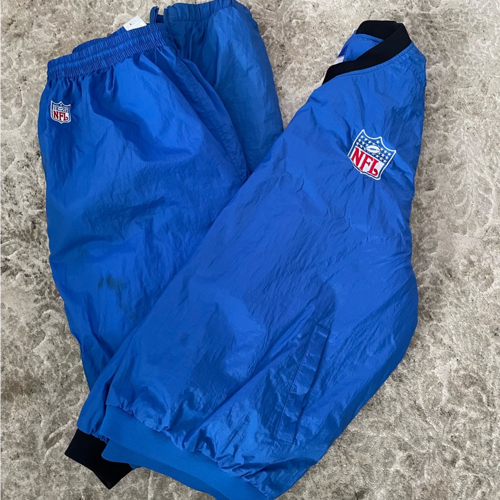 NFL REEBOK set men’s XL team apparel on field used condition windbreaker type